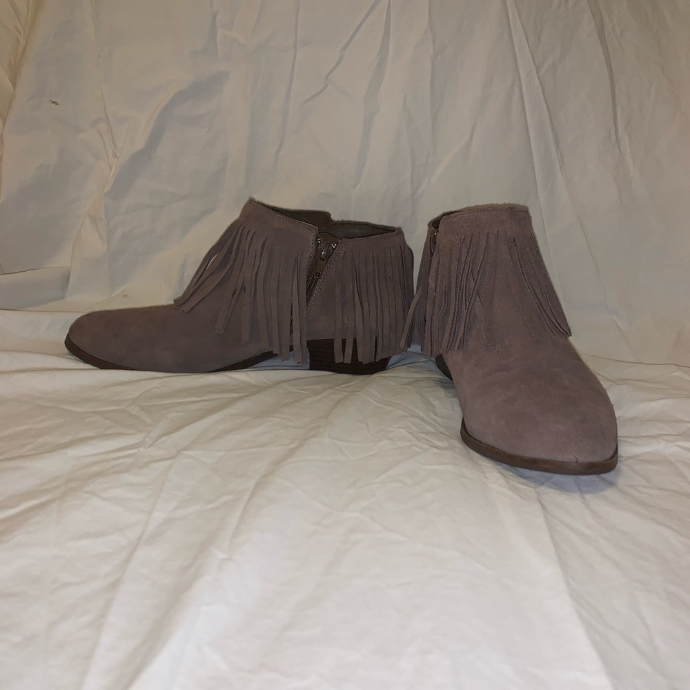 Fringed boots